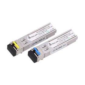   Extralink SFP WDM 1.25G 1310/1550nm | SFP Module | Single mode, 20km, LC, DDM, Pair