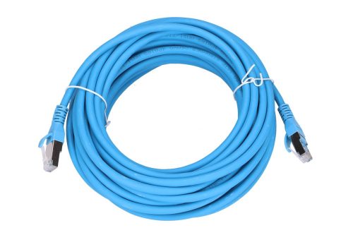 Extralink Kat.6A S/FTP 10m | LAN Patchcord | Copper twisted pair, 10Gbps