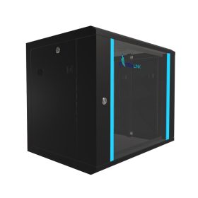   Extralink 9U 600x450 Black | Rackmount cabinet | wall mounted
