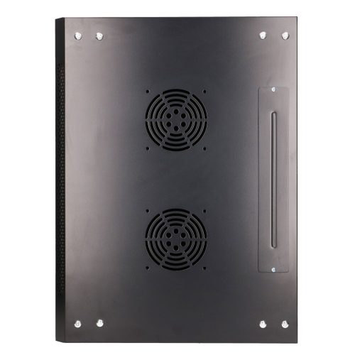 Extralink 9U 600x450 Black | Rackmount cabinet | wall mounted