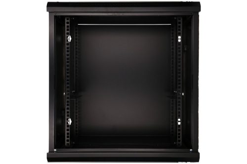Extralink 12U 600x600 Black | Rackmount cabinet | wall mounted