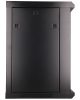 Extralink 12U 600x600 Black | Rackmount cabinet | wall mounted