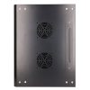 Extralink 12U 600x450 Black | Rackmount cabinet | wall mounted