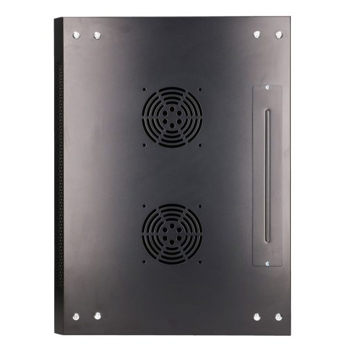 Extralink 12U 600x450 Black | Rackmount cabinet | wall mounted