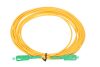Extralink SC/APC-SC/APC | Patchcord | Single mode, Simplex, G.657A1, 3mm, 0,5m