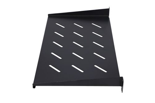 Extralink 1U 250mm Black | Shelf | 19", for wall cabinets