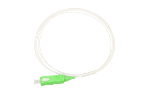 Extralink SC/APC | Pigtail | Single mode, 900um G.657A 1,5m, Easy strip, white
