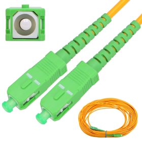   Extralink SC/APC-SC/APC | Patchcord | Single mode, Simplex, G652D, 3mm, 0,5m