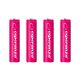 ESPERANZA RECHARGEABLE BATTERIES Ni-MH AAA 1000MAH 4PCS. RED
