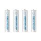 ESPERANZA RECHARGEABLE BATTERIES Ni-MH AAA 1000MAH 4PCS. WHITE