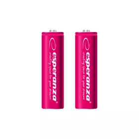 ESPERANZA RECHARGEABLE BATTERIES Ni-MH AA 2000MAH 2PCS. RED