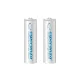 ESPERANZA RECHARGEABLE BATTERIES Ni-MH AA 2000MAH 2PCS. WHITE