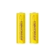 ESPERANZA RECHARGEABLE BATTERIES Ni-MH AA 2000MAH 2PCS. YELLOW