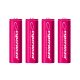 ESPERANZA RECHARGEABLE BATTERIES Ni-MH AA 2000MAH 4PCS. RED