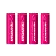 ESPERANZA RECHARGEABLE BATTERIES Ni-MH AA 2000MAH 4PCS. RED