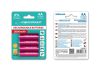ESPERANZA RECHARGEABLE BATTERIES Ni-MH AA 2000MAH 4PCS. RED