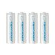 ESPERANZA RECHARGEABLE BATTERIES Ni-MH AA 2000MAH 4PCS. WHITE
