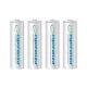 ESPERANZA RECHARGEABLE BATTERIES Ni-MH AA 2000MAH 4PCS. WHITE