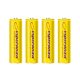 ESPERANZA RECHARGEABLE BATTERIES Ni-MH AA 2000MAH 4PCS. YELLOW