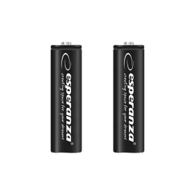   ESPERANZA RECHARGEABLE HIGH CAPACITY BATTERIES Ni-MH AA 2600MAH 2PCS.