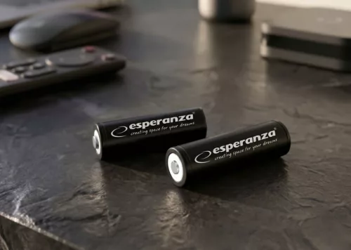 ESPERANZA RECHARGEABLE HIGH CAPACITY BATTERIES Ni-MH AA 2600MAH 2PCS.