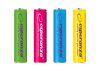 ESPERANZA RECHARGEABLE BATTERIES Ni-MH AAA 1000MAH 4PCS. MIX OF COLORS