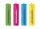 ESPERANZA RECHARGEABLE BATTERIES Ni-MH AAA 1000MAH 4PCS. MIX OF COLORS