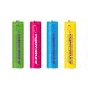 ESPERANZA RECHARGEABLE BATTERIES Ni-MH AAA 1000MAH 4PCS. MIX OF COLORS