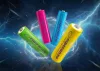ESPERANZA RECHARGEABLE BATTERIES Ni-MH AA 2000MAH 4PCS. MIX OF COLORS