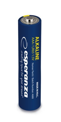 ESPERANZA ALKALINE BATTERIES AAA 8PCS. BLISTER