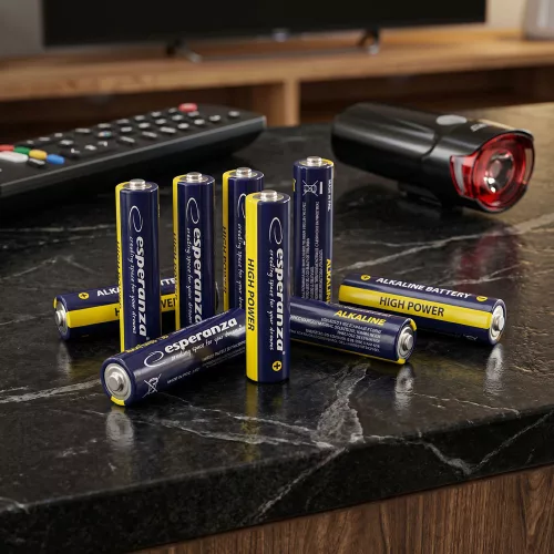 ESPERANZA ALKALINE BATTERIES AAA 8PCS. BLISTER