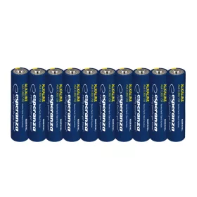 ESPERANZA ALKALINE BATTERIES AAA 10PCS. SHRINK FOIL WRAPPED