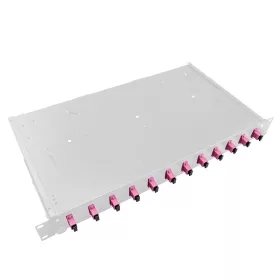 Logilink Optikai kábel elosztó, 19" (ODF) SC-SX 12 P