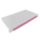 Logilink Optikai kábel elosztó, 19" (ODF) LC-DX 24 P, szürke