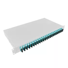   Logilink Optikai kábel elosztó, 19" (ODF) SC-DX 24 P, szürke
