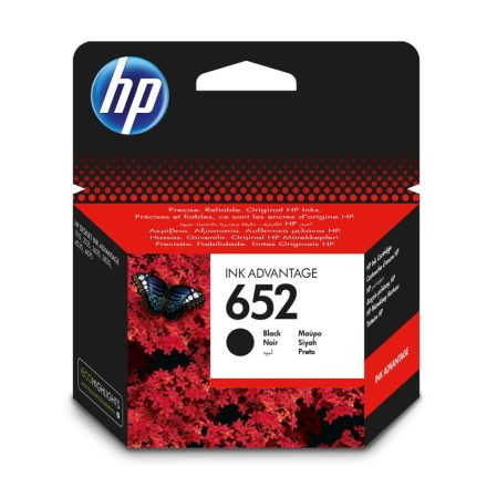 HP F6V25AE No. 652 fekete eredeti tintapatron 