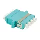 Logilink Száloptikai LC Quad karimával, aqua (FA04LC3)