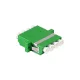 Logilink Fiber Adapter LC Quad, 12 db, karimával, zöld