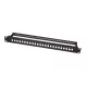 Logilink 19" száloptikai panel 24 os LC Duplex vagy SC egyoldalas adapterhez