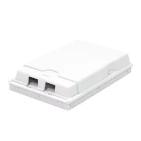   Logilink FTTH végdoboz, 2 port, falra szerelhető, fehér (FB1001)