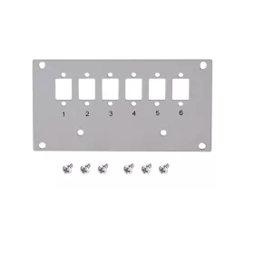   Logilink Előlap toldóelosztóhoz, 6 x LC duplex / 6 x SC simplex