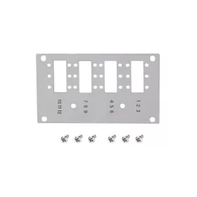   Logilink Előlap toldóelosztóhoz, 12 x LC duplex / 12 x SC simplex