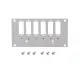 Logilink Előlap toldóelosztóhoz, 6 x SC duplex / 6 x LC-Quad