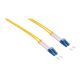 Logilink Fiber duplex patch kábel, OS2, 9/125 , LC-LC, sárga, 50 m (FP0LC50)
