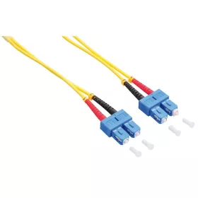   Logilink Fiber duplex patch kábel, OS2, 9/125 , LC-SC, sárga, 5 m