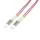 Logilink Fiber duplex patch kábel, OM4, 50/125 , LC-LC, lila, 30 m