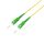 LogiLink Fiber simplex patch kábel SC/APC-SC/APC sárga-zöld 0.5m (FPSSC00)