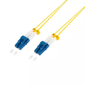   Logilink Szupervékony OS2 szálas patch kábel LC-LC duplex, 0,5 m, G657.A2