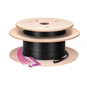   LogiLink Fiber főkábel U-DQ(ZN)BH, 8 eres multimódusú OM4200 m, LC/UPC - LC/UPC