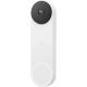 Google Nest Doorbell akkumulátorral - Fehér
